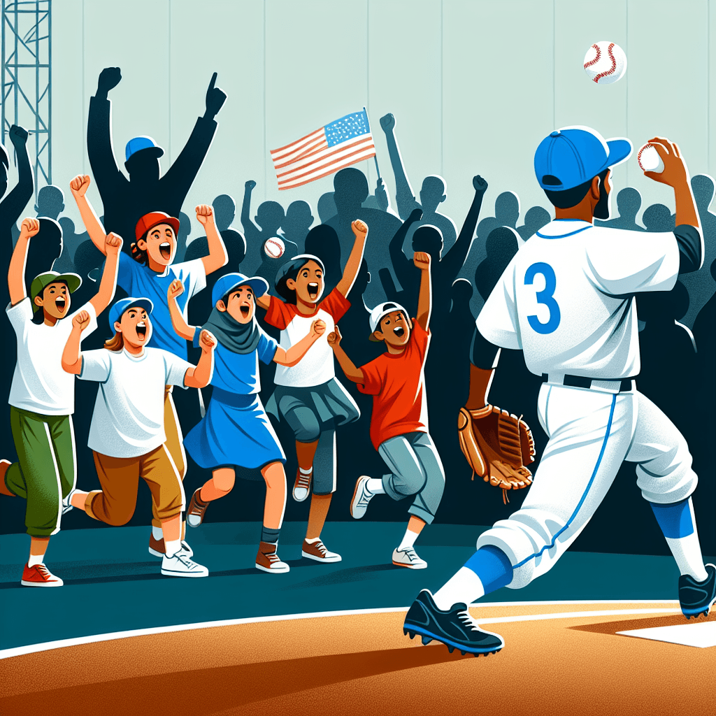 U12世界盃／中華小將贏了！開幕擊敗古巴 鍾定栩先發3局屢拆彈, professional blog illustration, high quality, suitable for blog post, no text or watermarks