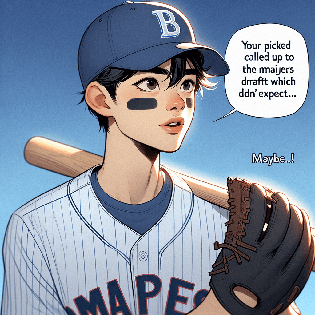 中職／韋宏亮當狀元坦言來得太突然 下半季就上？「可以吧！」, modern digital art style, high quality, suitable for blog post, no text or watermarks