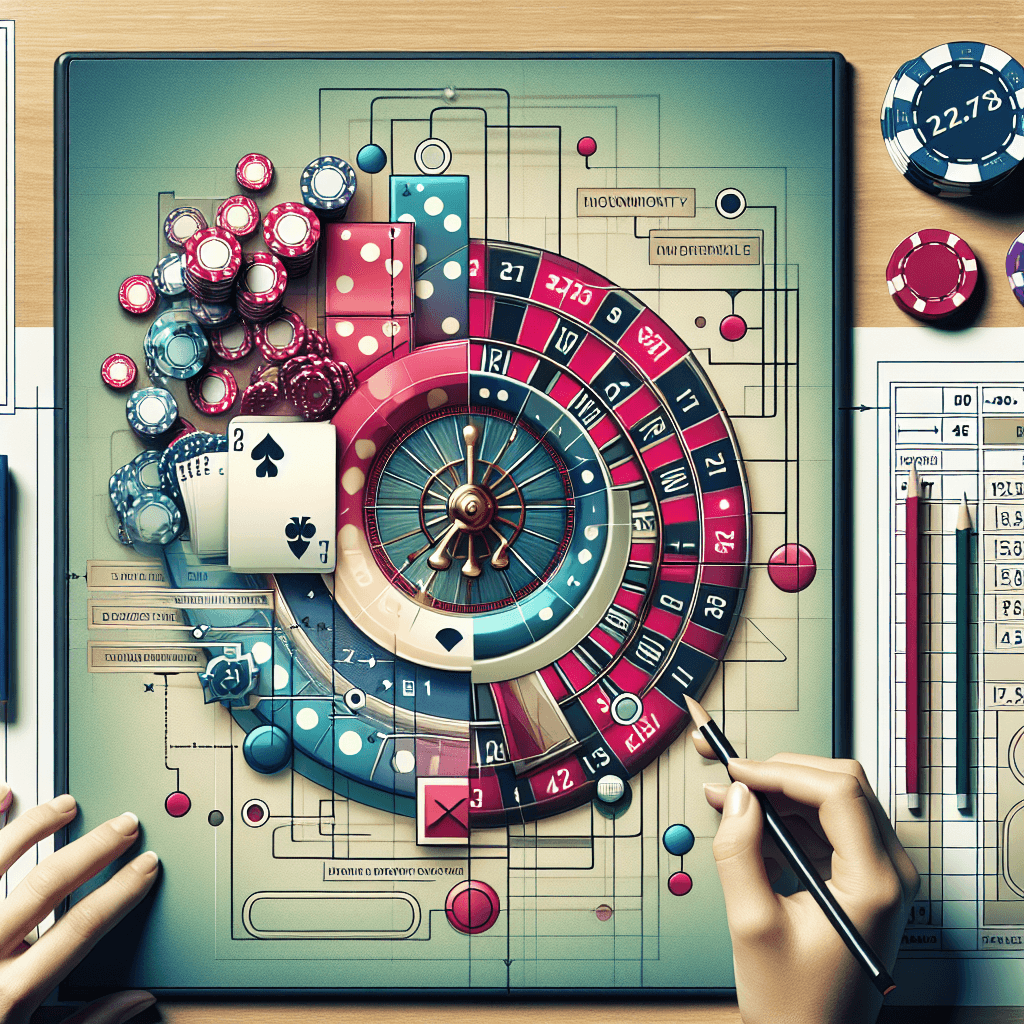 百家樂必勝公式圖解, modern digital art style, high quality, suitable for blog post, no text or watermarks