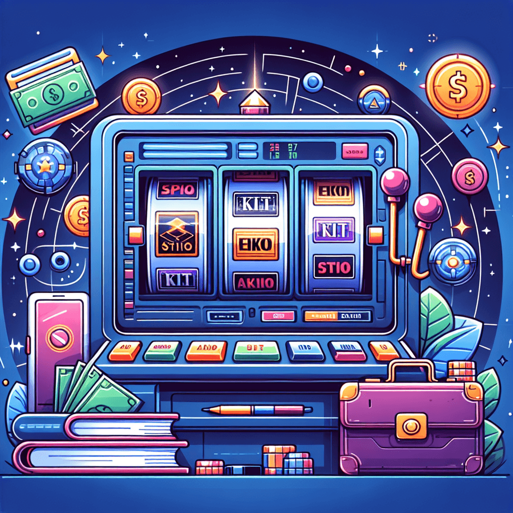 老虎機online, professional blog illustration, high quality, suitable for blog post, no text or watermarks