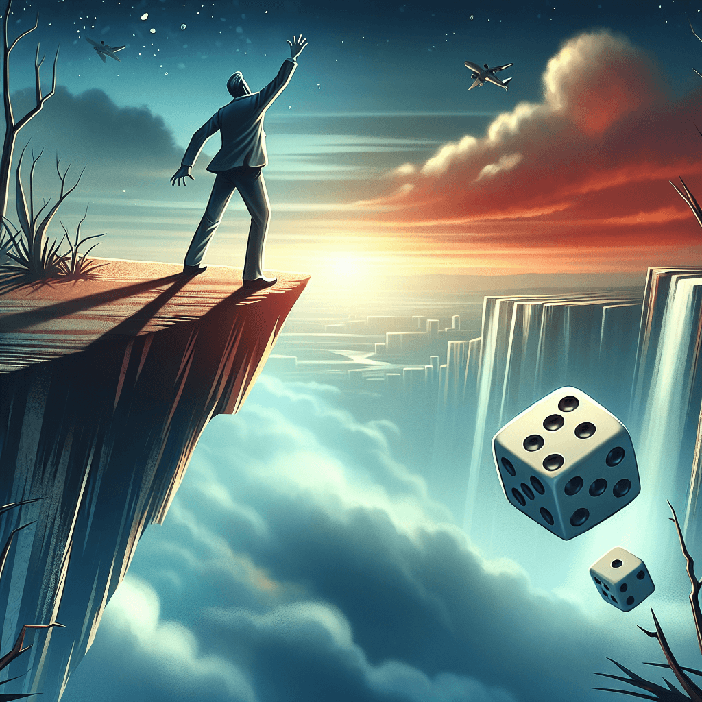 中職／從12強高峰跌落懸崖邊 郭俊麟得趕緊「骰到6」, professional blog illustration, high quality, suitable for blog post, no text or watermarks