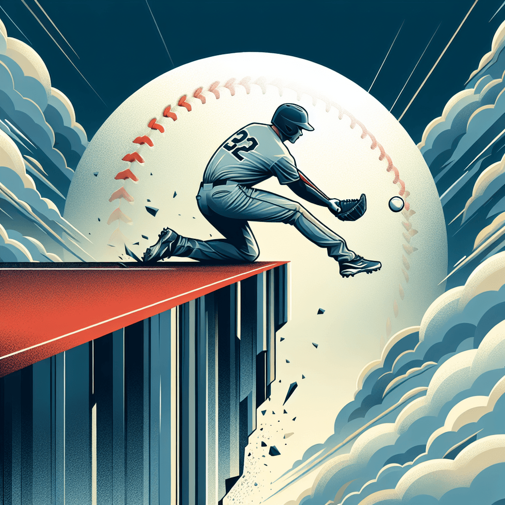 中職／從12強高峰跌落懸崖邊 郭俊麟得趕緊「骰到6」, modern digital art style, high quality, suitable for blog post, no text or watermarks