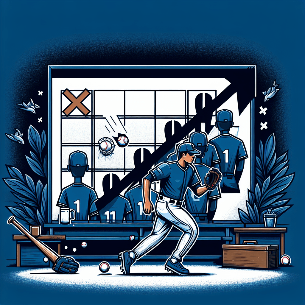 中職／悍將註銷富藍戈是必然 不讓先發崩盤才是未來重點, professional blog illustration, high quality, suitable for blog post, no text or watermarks