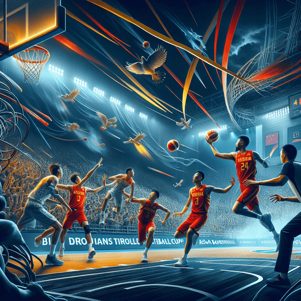 亞洲盃男籃／下半場節奏太慢亂了套 中華隊被逆轉沒輸掉未來, professional blog illustration, high quality, suitable for blog post, no text or watermarks