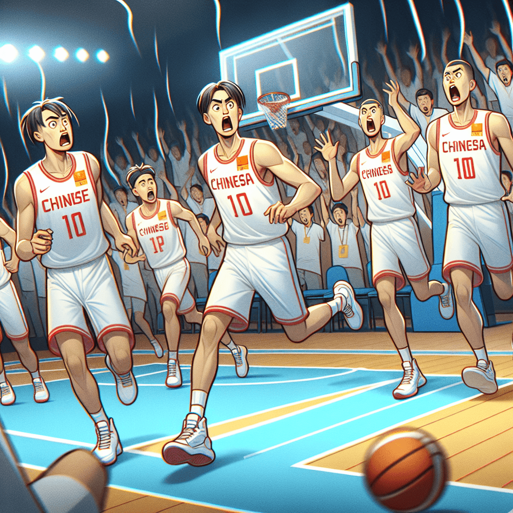 亞洲盃男籃／下半場節奏太慢亂了套 中華隊被逆轉沒輸掉未來, clean and minimalist design, high quality, suitable for blog post, no text or watermarks