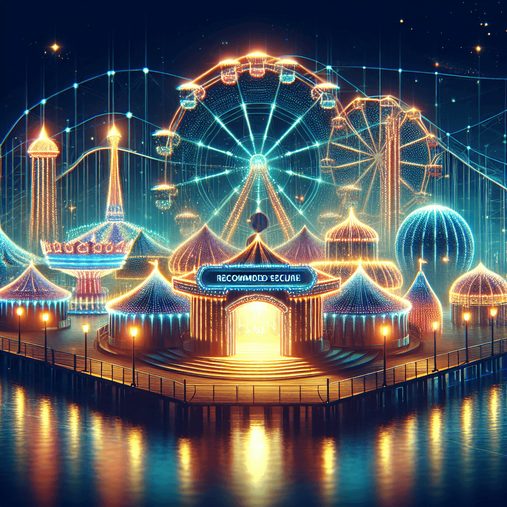 安全娛樂城推薦, modern digital art style, high quality, suitable for blog post, no text or watermarks