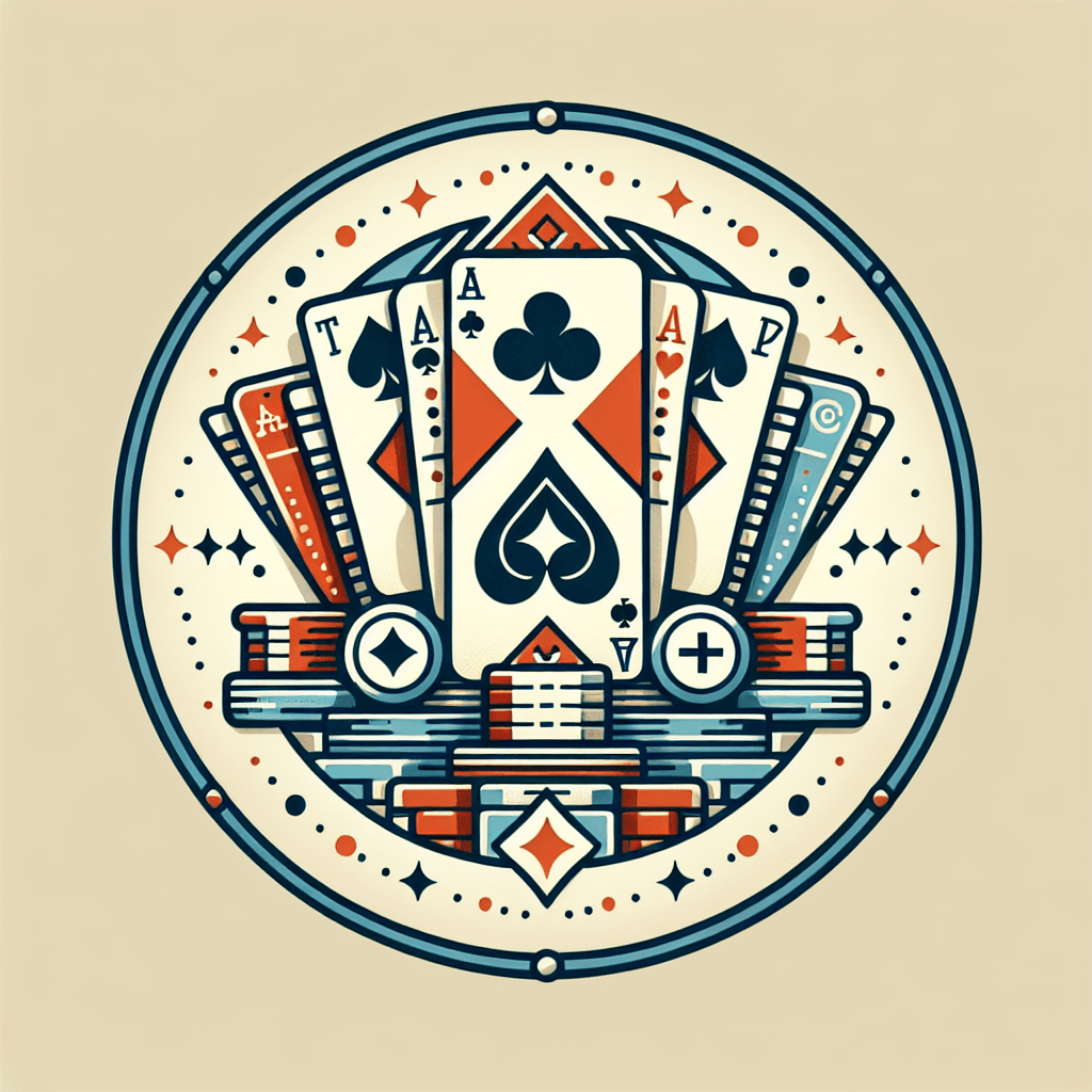 德州撲克大小順序, clean and minimalist design, high quality, suitable for blog post, no text or watermarks