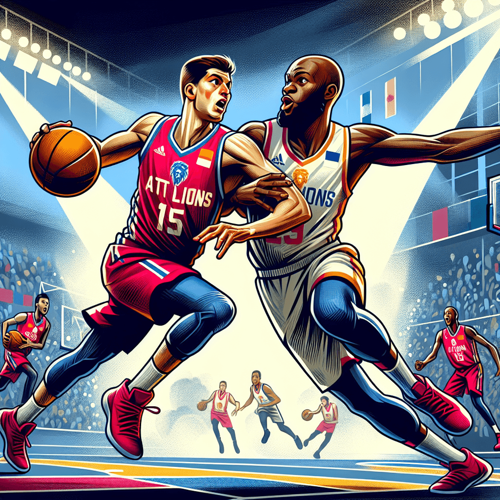 曾在NBA發展聯盟砍34分　攻城獅新洋將力獅加盟, modern digital art style, high quality, suitable for blog post, no text or watermarks