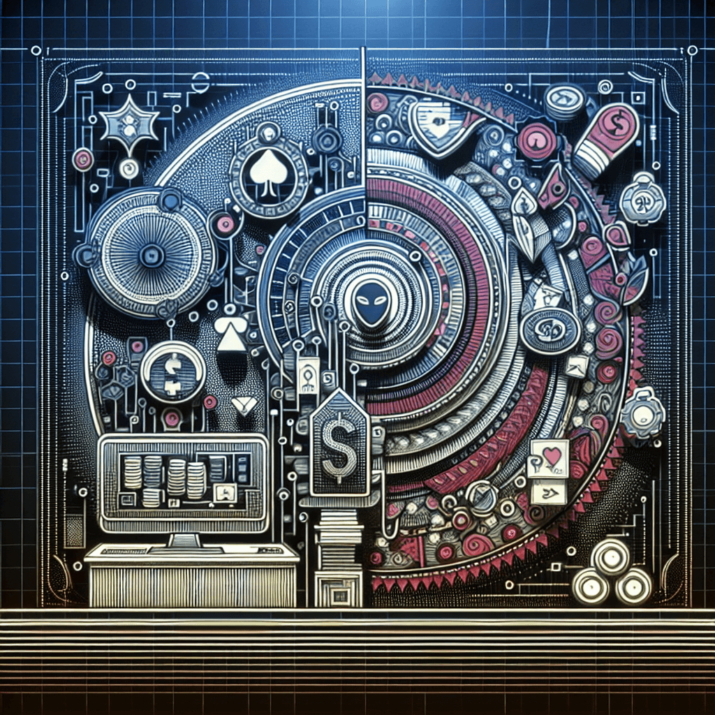 線上賭場詐騙PTT, modern digital art style, high quality, suitable for blog post, no text or watermarks