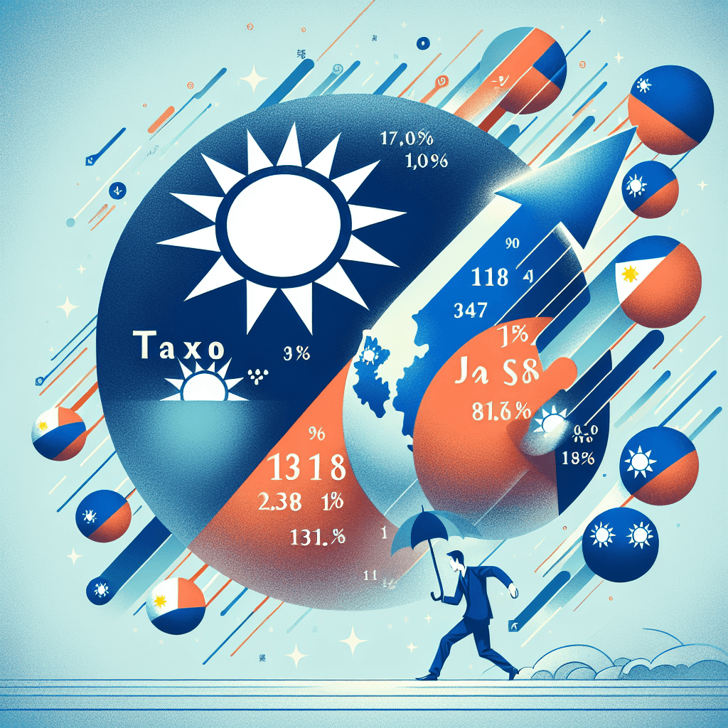 預言台灣關稅將落在這區間　旅美教授對比日菲稅率： 別幻想有特殊待遇, professional blog illustration, high quality, suitable for blog post, no text or watermarks