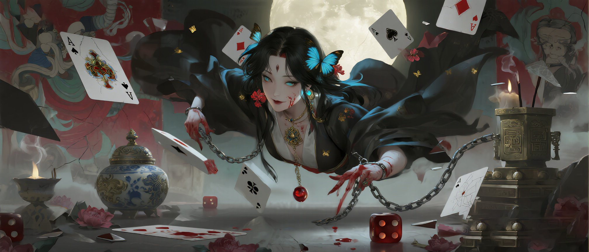 百家樂纜法投注策略示意